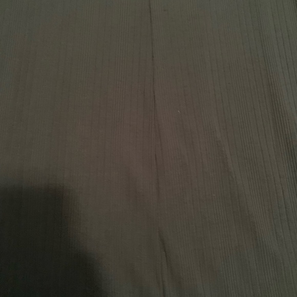 Old Navy short sleeve scoop neck form fitting dress size medium- winter green - Picture 2 of 5